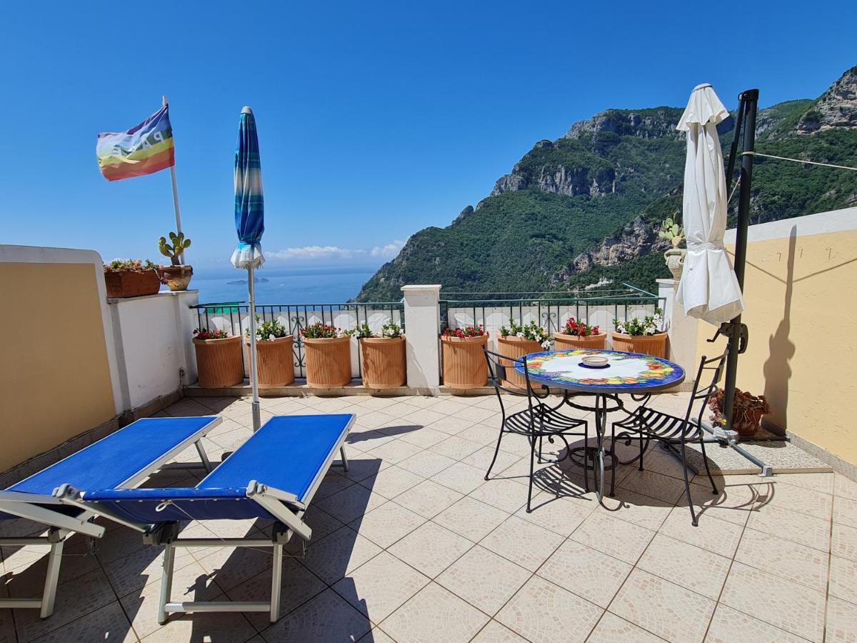 Casa Monticello Leilighet Positano Eksteriør bilde