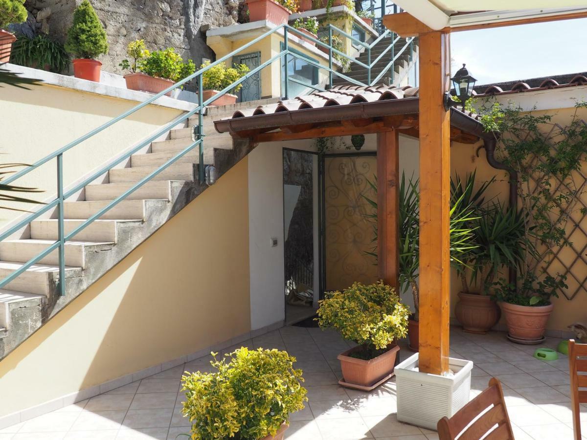 Casa Monticello Leilighet Positano Eksteriør bilde